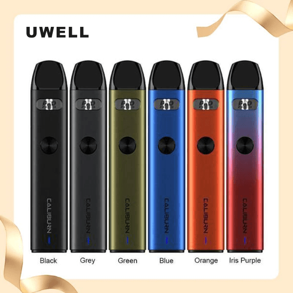 Uwell Caliburn A2咖哩棒A2電子煙主機官網評價說明書